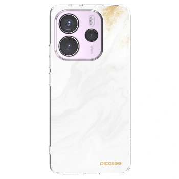 Picasee διαφανής θήκη σιλικόνης Xiaomi Redmi Note 14 4G - White