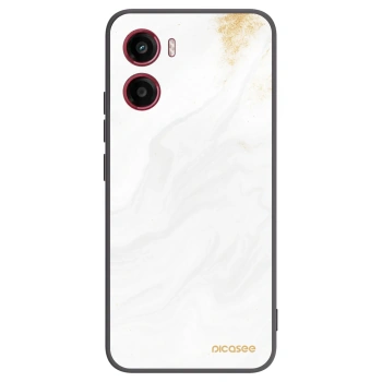 Picasee Μαύρη θήκη σιλικόνης για Motorola Moto G05 - White
