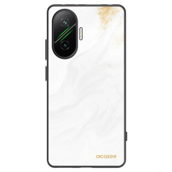 Picasee Μαύρη θήκη σιλικόνης για Xiaomi Poco F7 Pro 5G - White