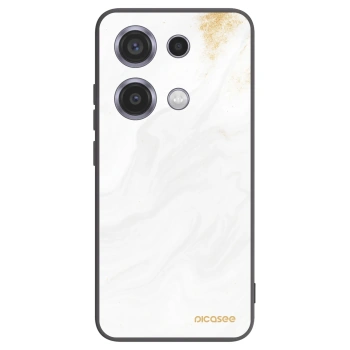 Picasee Μαύρη θήκη σιλικόνης για Xiaomi Redmi Note 14S - White