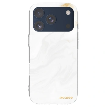 Picasee διαφανής θήκη σιλικόνης Apple iPhone 17 Pro - White