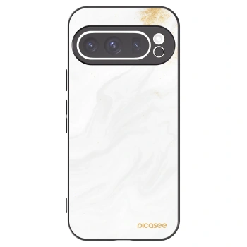 Picasee Μαύρη θήκη σιλικόνης για Google Pixel 9 Pro XL - White