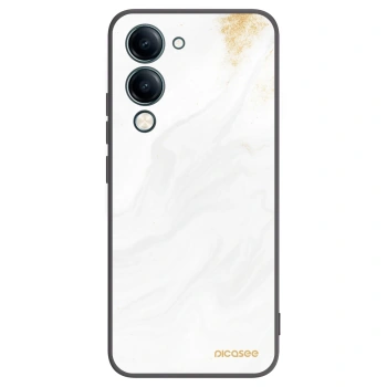 Picasee Μαύρη θήκη σιλικόνης για Vivo Y29s 5G - White