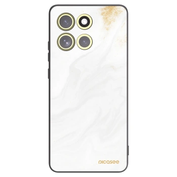 Picasee Μαύρη θήκη σιλικόνης για Motorola Moto G86 Power 5G - White