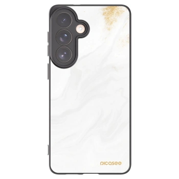 Picasee Μαύρη θήκη σιλικόνης για Samsung Galaxy S26+ - White