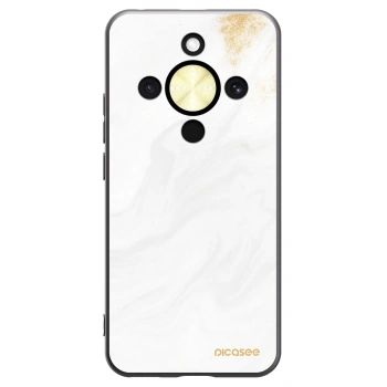 Picasee Μαύρη θήκη σιλικόνης για Honor Magic8 Lite 5G - White