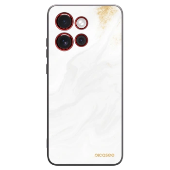 Picasee Μαύρη θήκη σιλικόνης για Motorola Edge 60 Neo 5G - White