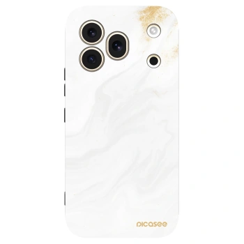 Picasee Μαύρη θήκη σιλικόνης για Honor 600 Pro - White
