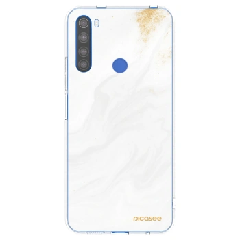 Picasee διαφανής θήκη σιλικόνης Xiaomi Redmi Note 8T - White