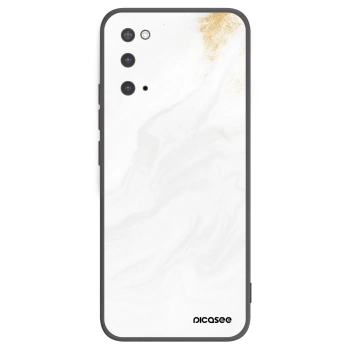 Picasee Μαύρη θήκη σιλικόνης για Samsung Galaxy S20 G980F - White