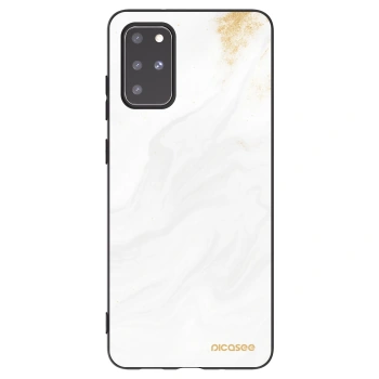 Picasee Μαύρη θήκη σιλικόνης για Samsung Galaxy S20+ G985F - White