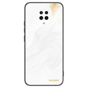 Picasee Μαύρη θήκη σιλικόνης για Xiaomi Redmi Note 9 Pro - White