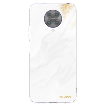 Picasee διαφανής θήκη σιλικόνης Xiaomi Poco F2 Pro - White
