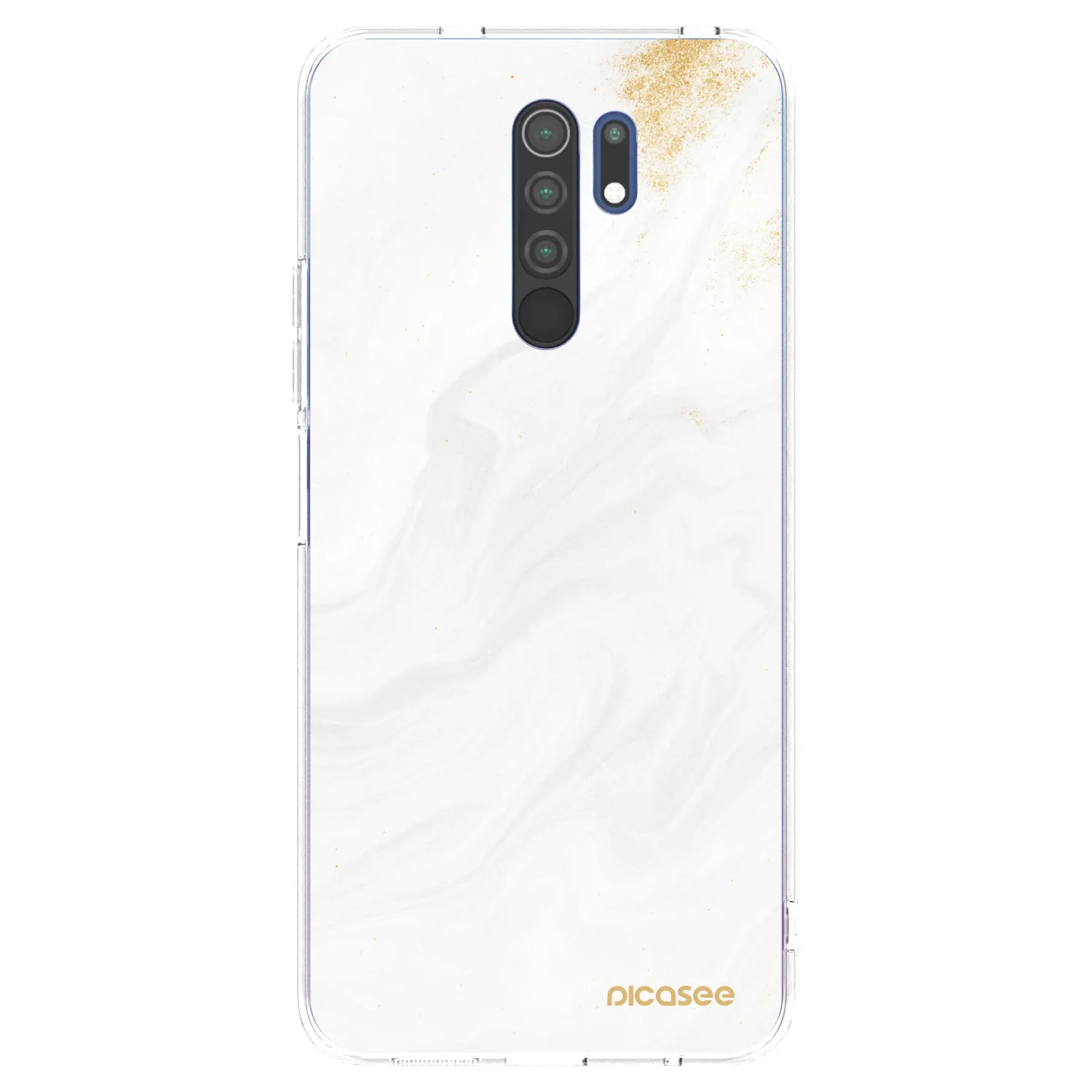 Picasee διαφανής θήκη σιλικόνης Xiaomi Redmi 9 - White