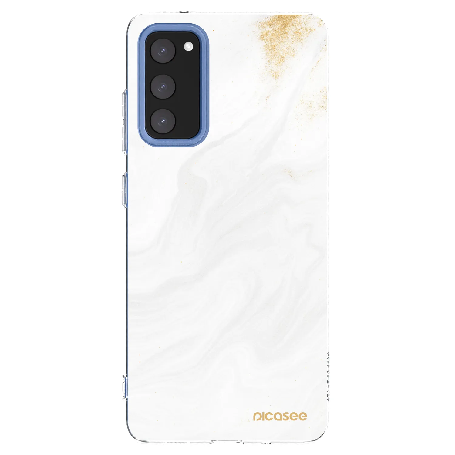 Picasee διαφανής θήκη σιλικόνης Samsung Galaxy S20 FE - White