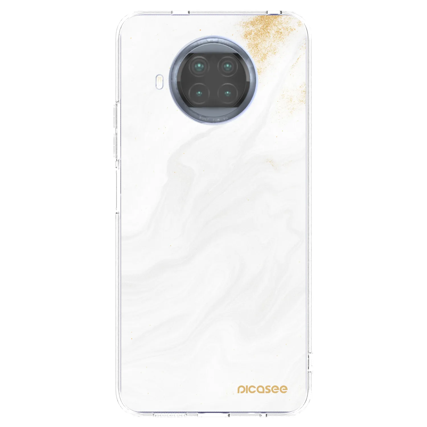 Picasee διαφανής θήκη σιλικόνης Xiaomi Mi 10T Lite - White