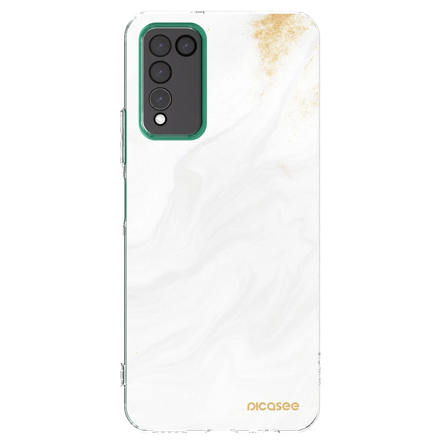 Picasee διαφανής θήκη σιλικόνης Honor 10X Lite - White