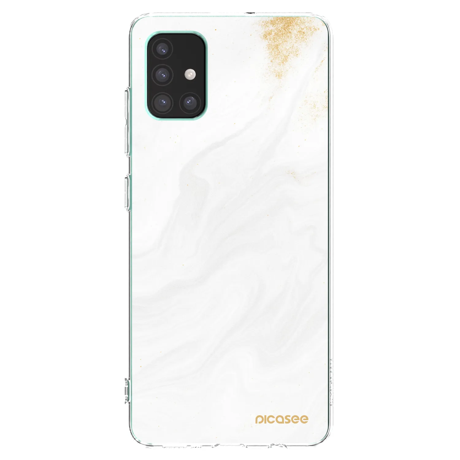 Picasee διαφανής θήκη σιλικόνης Samsung Galaxy M51 M515F - White