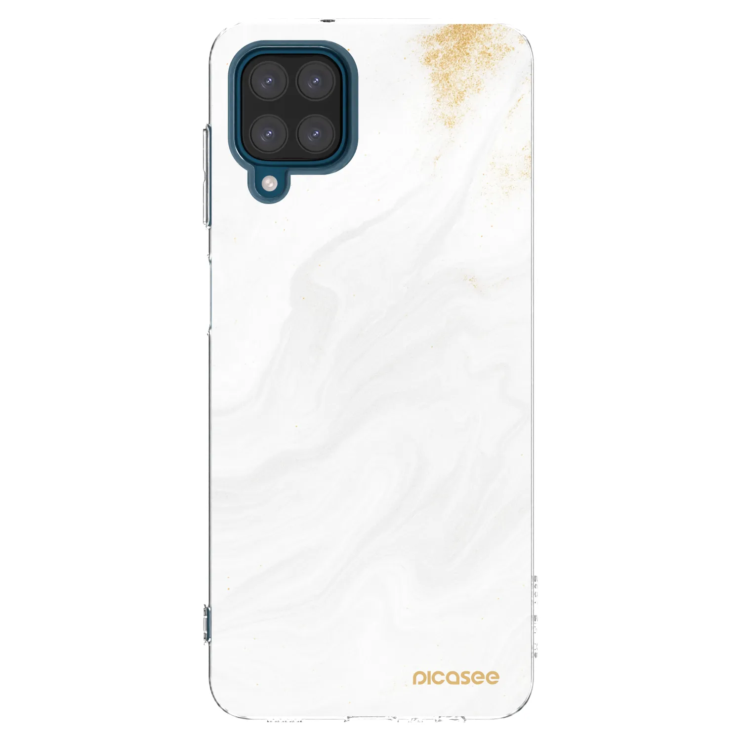 Picasee διαφανής θήκη σιλικόνης Samsung Galaxy A12 A125F - White