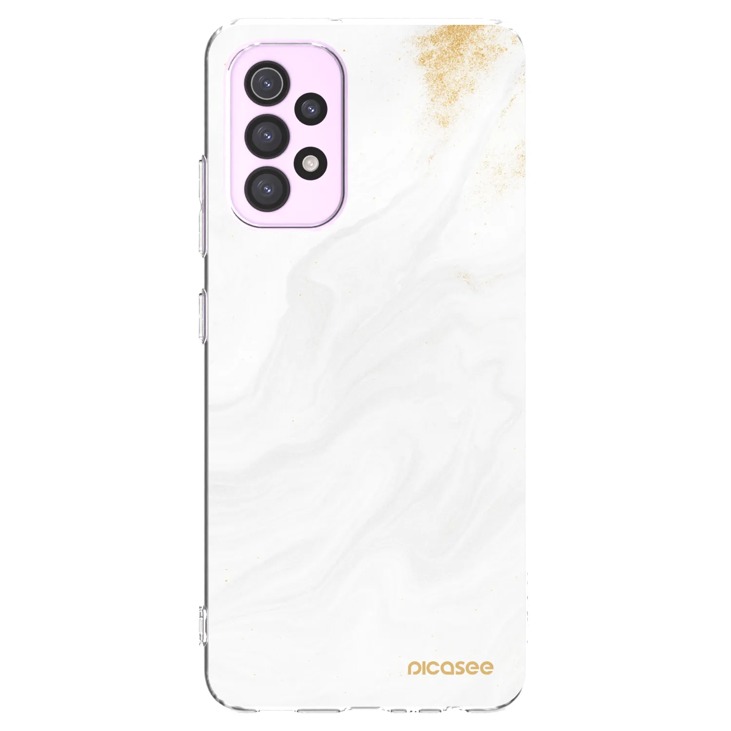 Picasee διαφανής θήκη σιλικόνης Samsung Galaxy A32 5G A326B - White