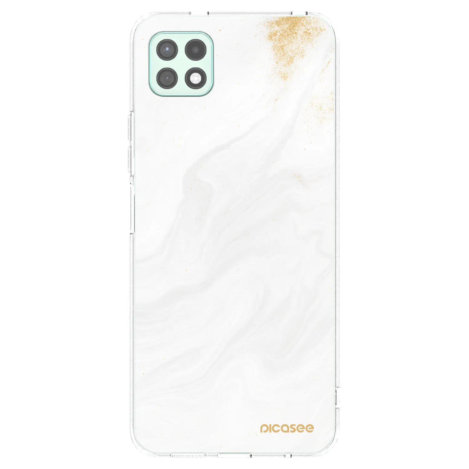 Picasee διαφανής θήκη σιλικόνης Samsung Galaxy A22 A226B 5G - White