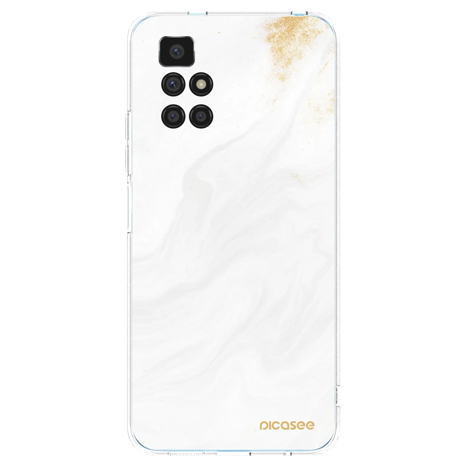 Picasee διαφανής θήκη σιλικόνης Xiaomi Redmi 10 - White