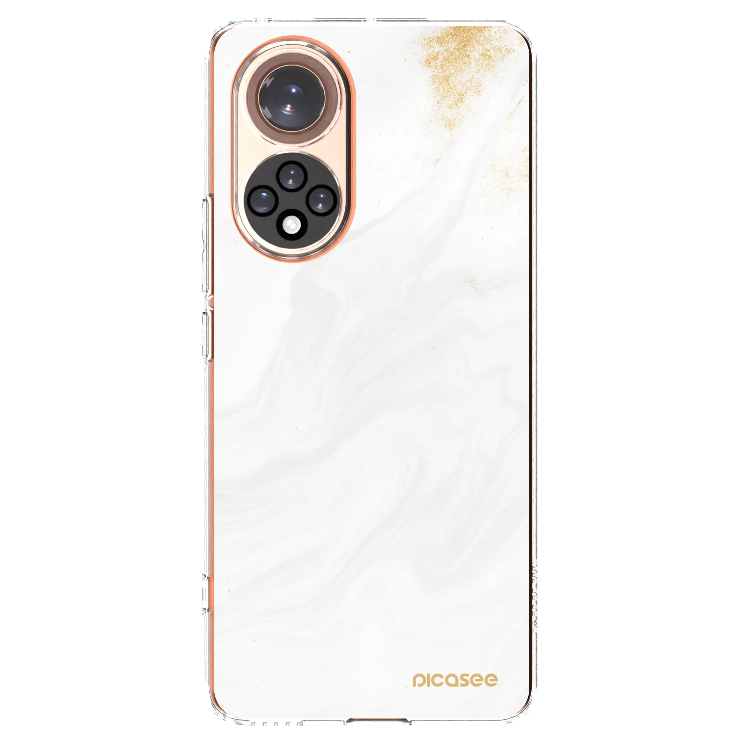 Picasee διαφανής θήκη σιλικόνης Honor 50 5G - White