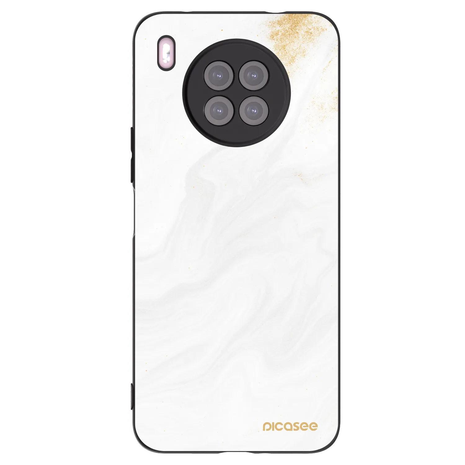 Picasee Μαύρη θήκη σιλικόνης για Huawei Nova 8i - White