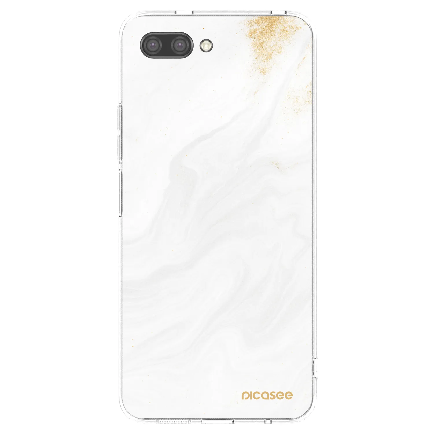 Picasee διαφανής θήκη σιλικόνης Honor 10 - White