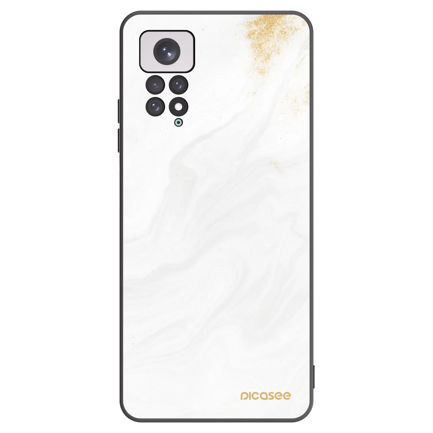 Picasee Μαύρη θήκη σιλικόνης για Xiaomi Redmi Note 11 - White