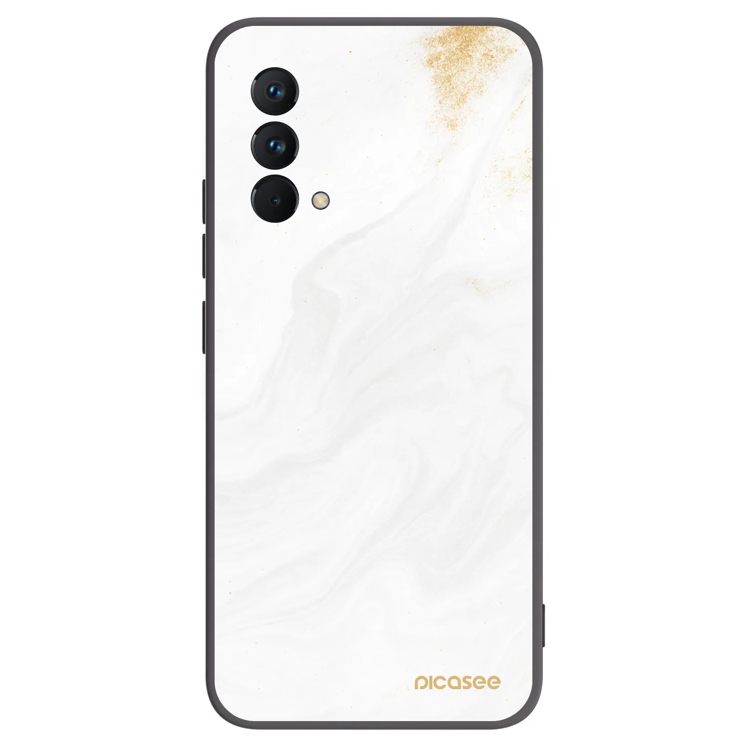 Picasee Μαύρη θήκη σιλικόνης για Realme GT Master Edition 5G - White