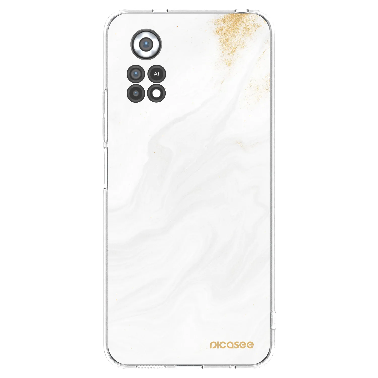 Picasee διαφανής θήκη σιλικόνης Xiaomi Poco X4 Pro 5G - White