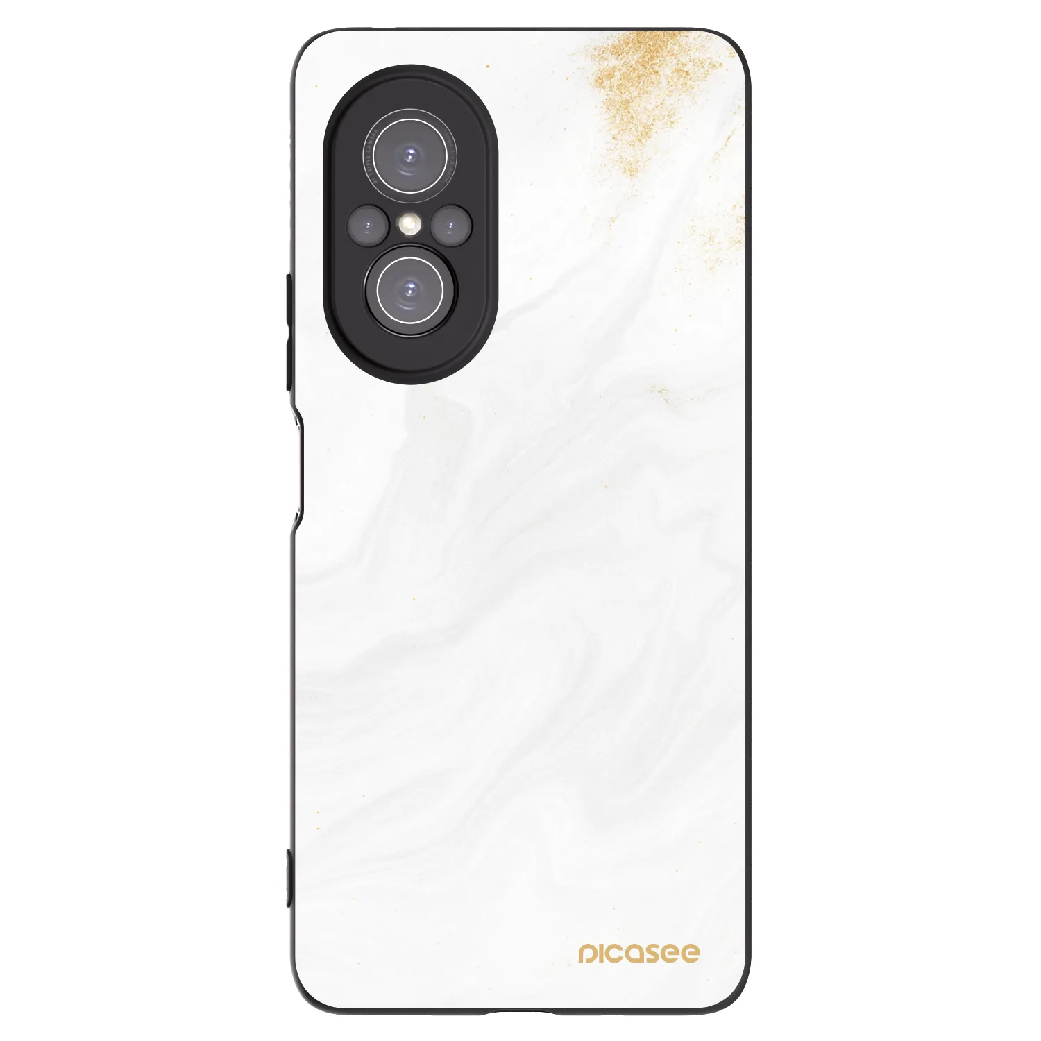 Picasee Μαύρη θήκη σιλικόνης για Huawei Nova 9 SE - White