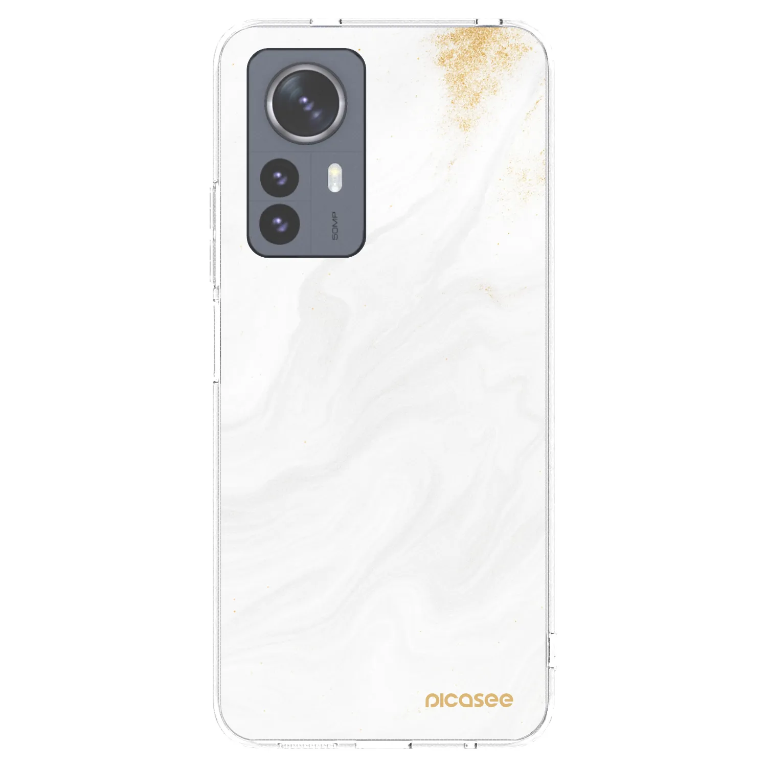 Picasee διαφανής θήκη σιλικόνης Xiaomi 12 Pro - White