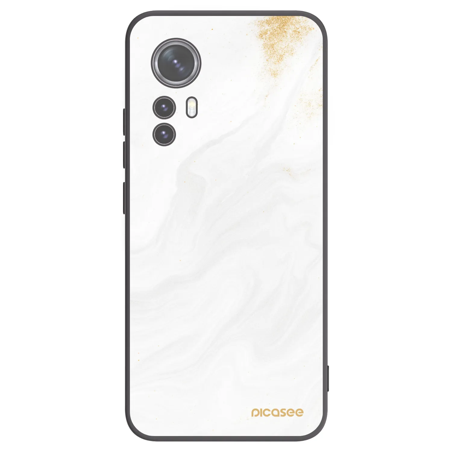 Picasee Μαύρη θήκη σιλικόνης για Xiaomi 12X - White