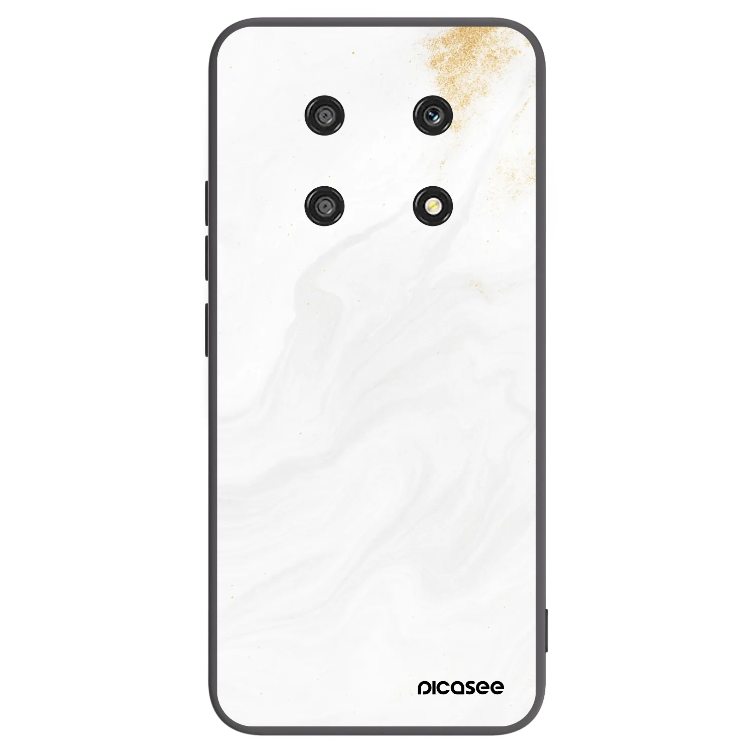 Picasee Μαύρη θήκη σιλικόνης για Honor Magic4 Lite 5G - White