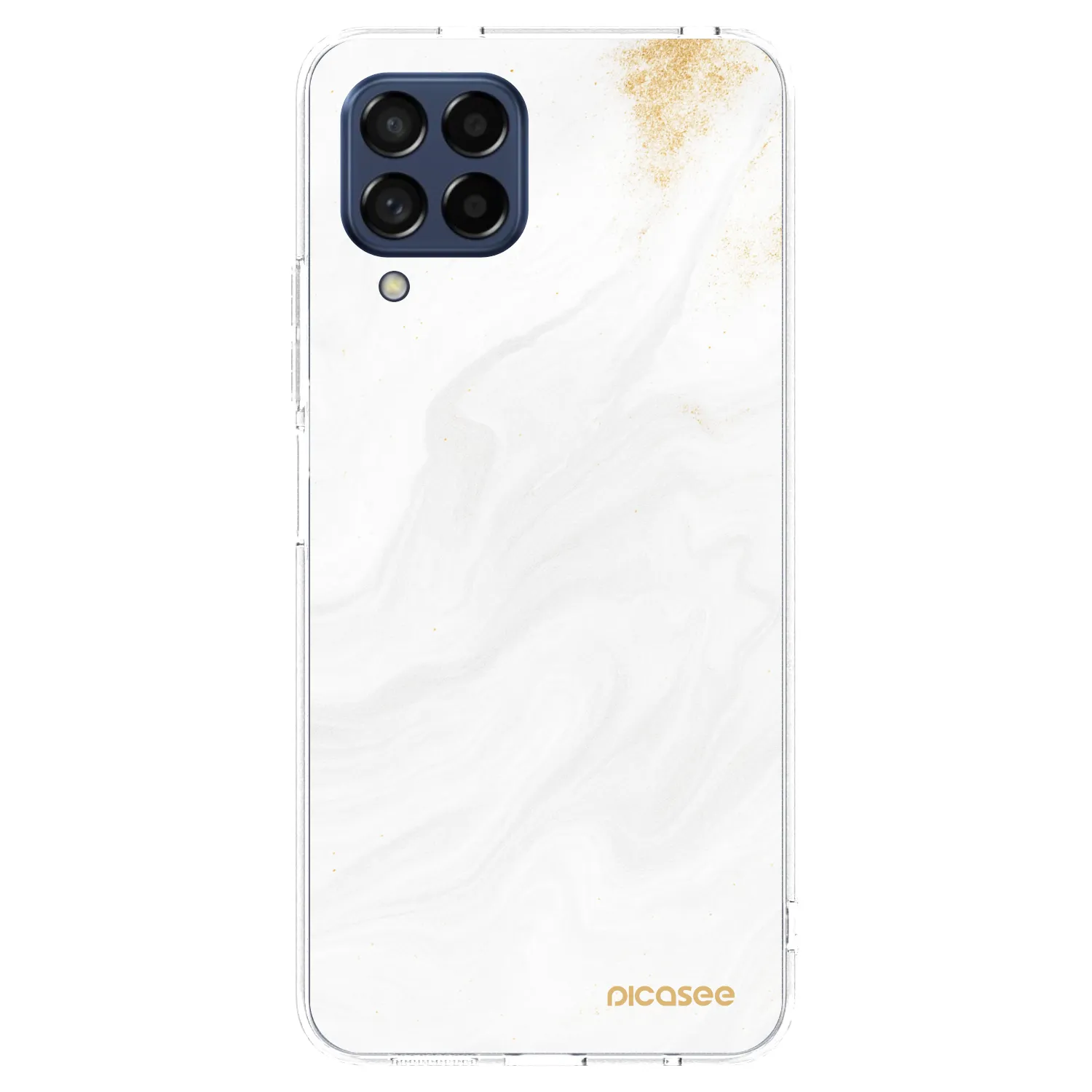 Picasee διαφανής θήκη σιλικόνης Samsung Galaxy M53 5G - White