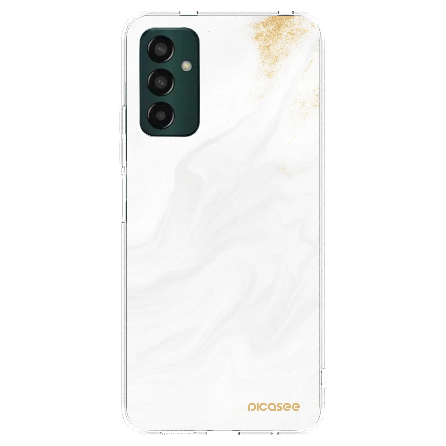 Picasee διαφανής θήκη σιλικόνης Samsung Galaxy M13 M135F - White