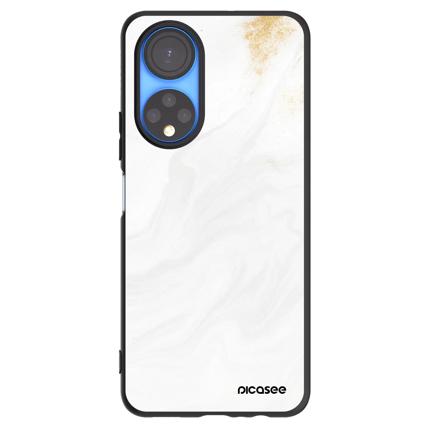 Picasee Μαύρη θήκη σιλικόνης για Honor X7 - White