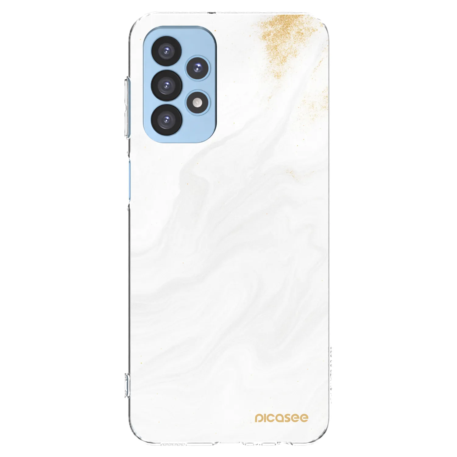 Picasee διαφανής θήκη σιλικόνης Samsung Galaxy A23 A235F 4G - White