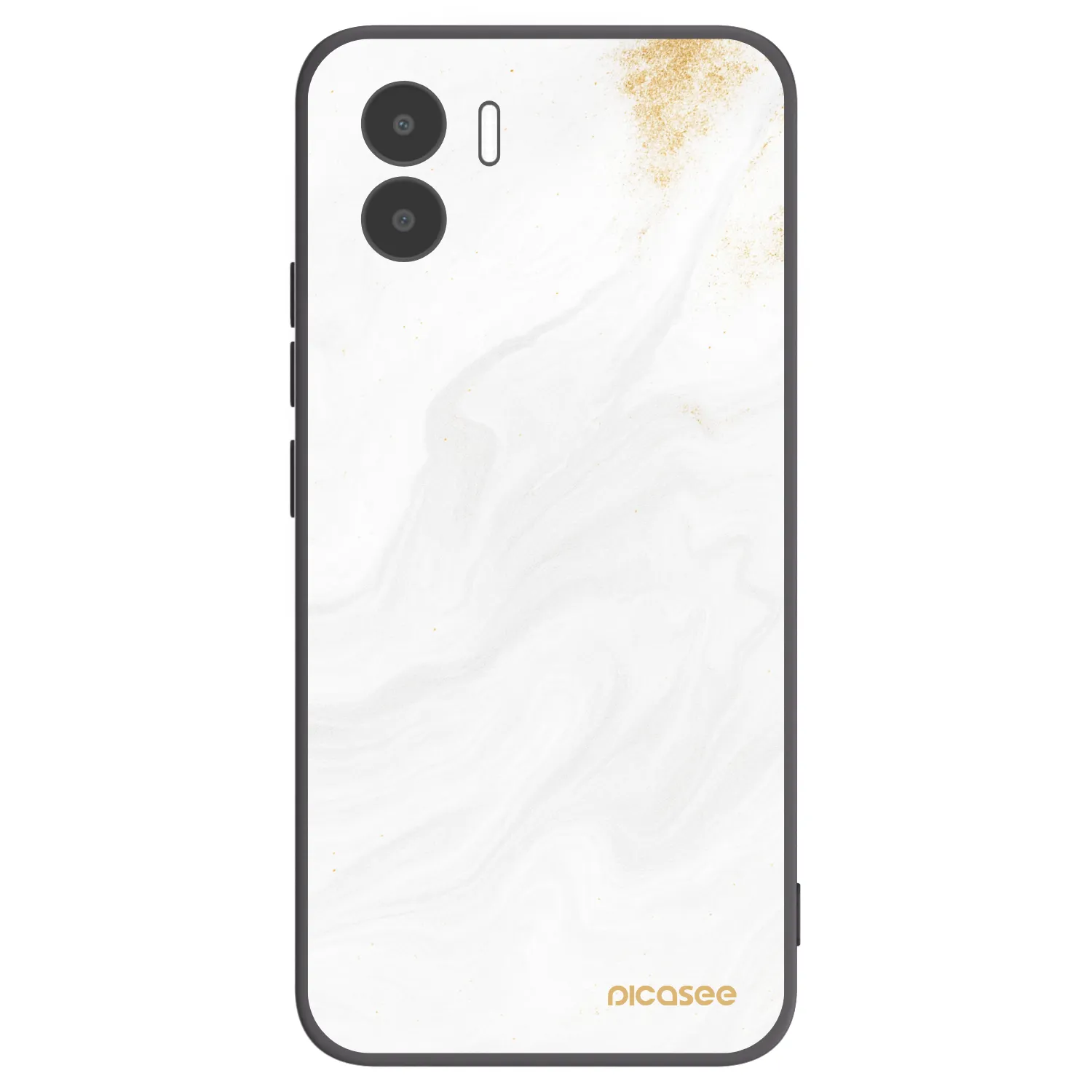 Picasee Μαύρη θήκη σιλικόνης για Xiaomi Redmi A1 - White