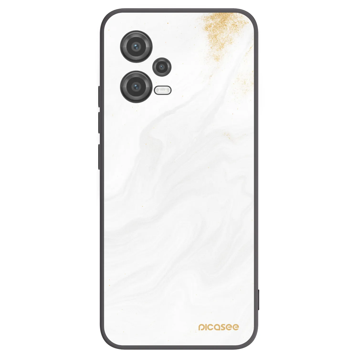 Picasee Μαύρη θήκη σιλικόνης για Xiaomi Poco X5 - White