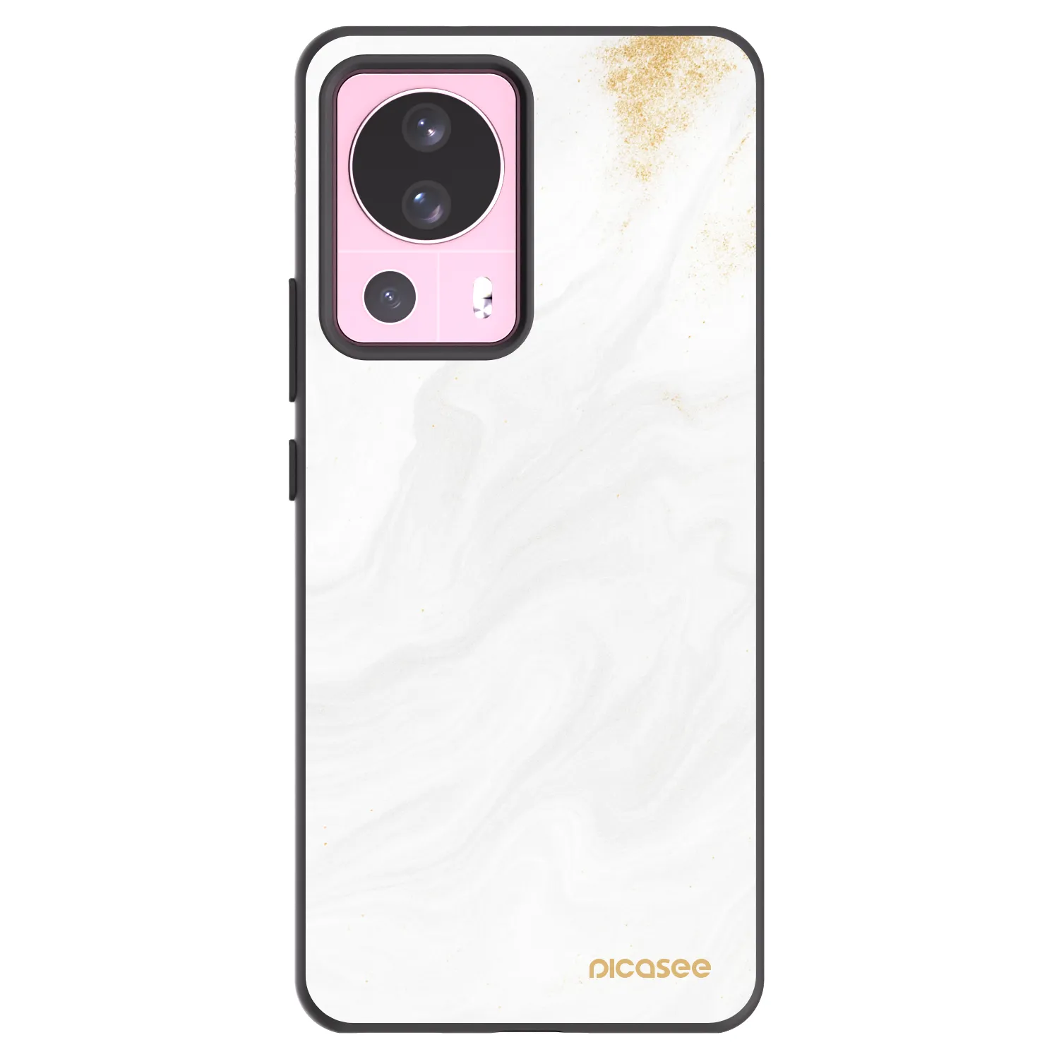 Picasee Μαύρη θήκη σιλικόνης για Xiaomi 13 Lite - White
