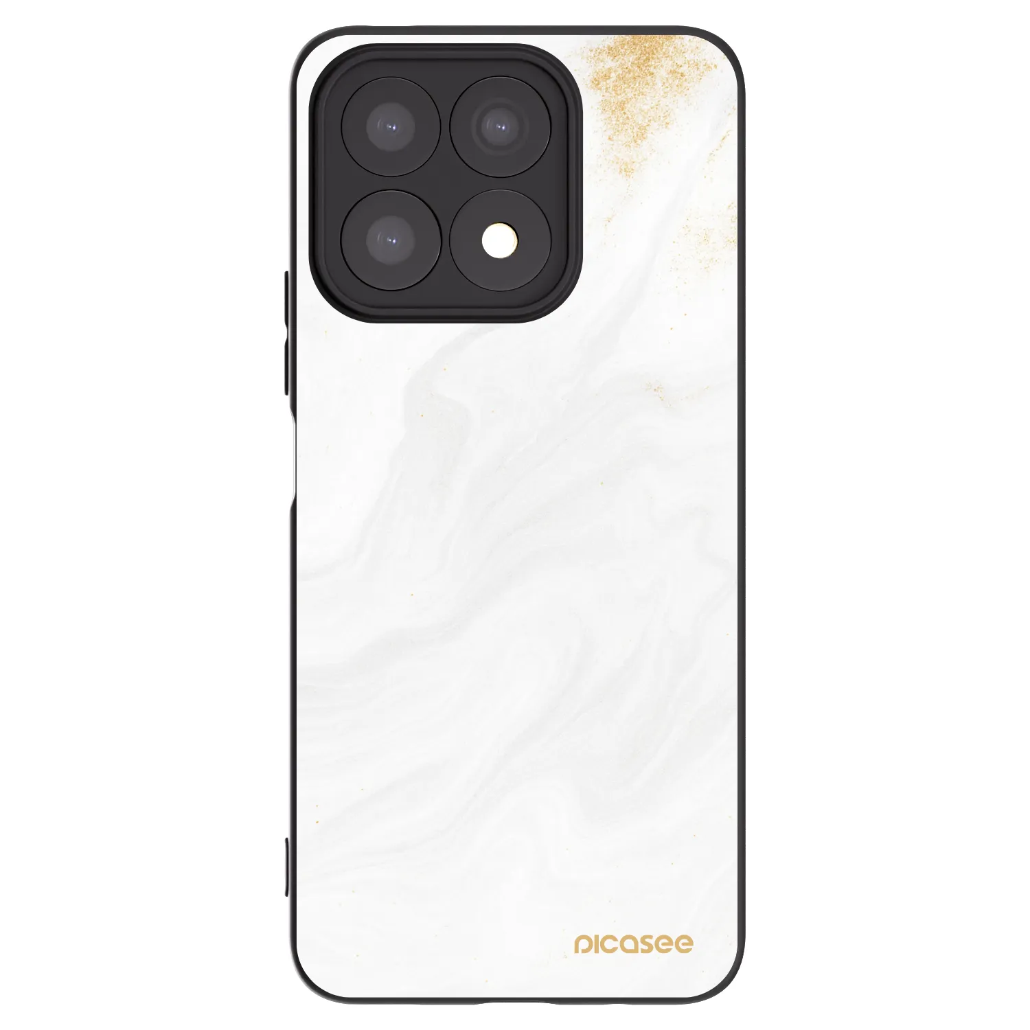 Picasee Μαύρη θήκη σιλικόνης για Honor X8a - White