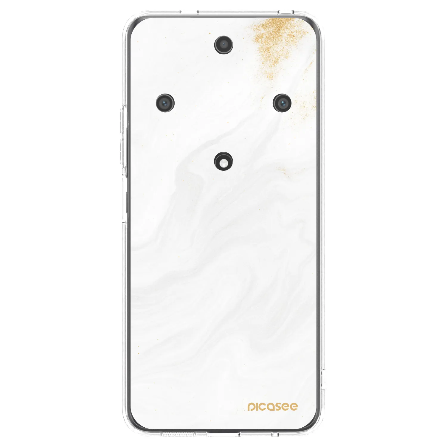 Picasee διαφανής θήκη σιλικόνης Honor Magic5 Lite 5G - White