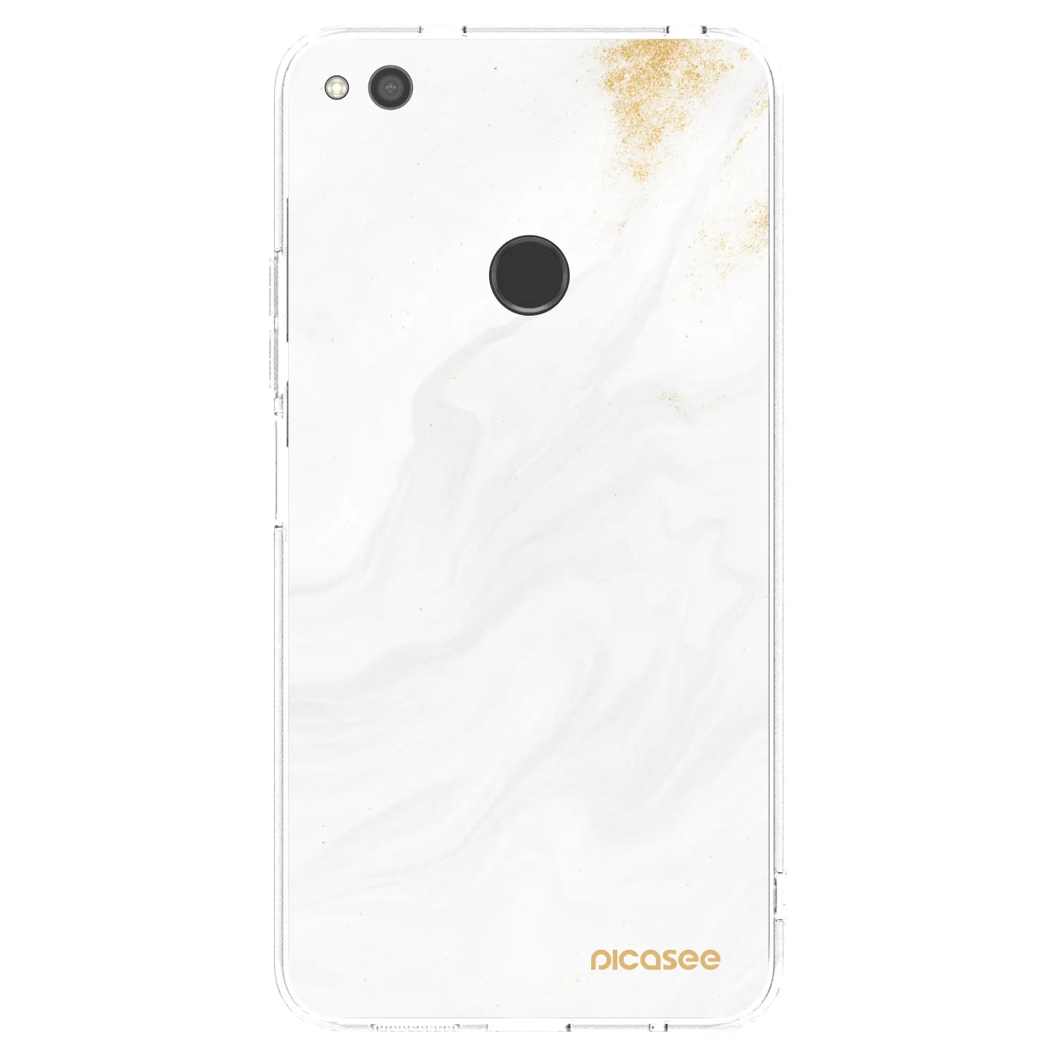 Picasee διαφανής θήκη σιλικόνης Huawei P9 Lite 2017 - White