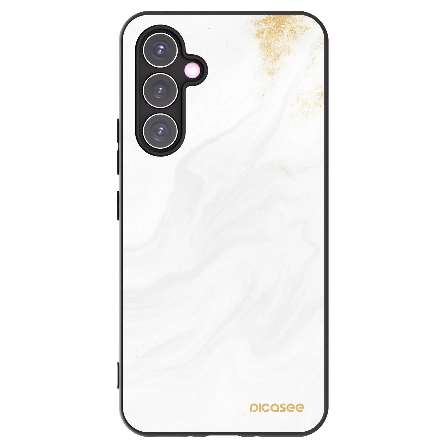 Picasee Μαύρη θήκη σιλικόνης για Samsung Galaxy A54 5G A546B - White