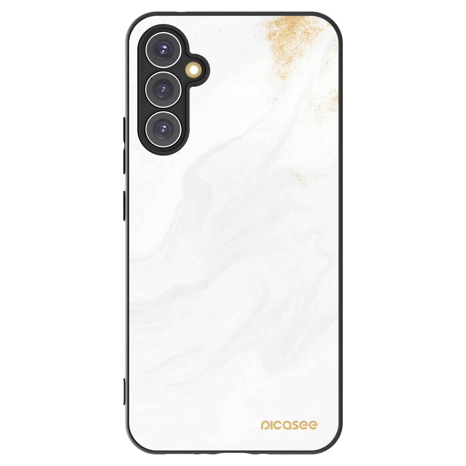 Picasee Μαύρη θήκη σιλικόνης για Samsung Galaxy A34 5G A346B - White