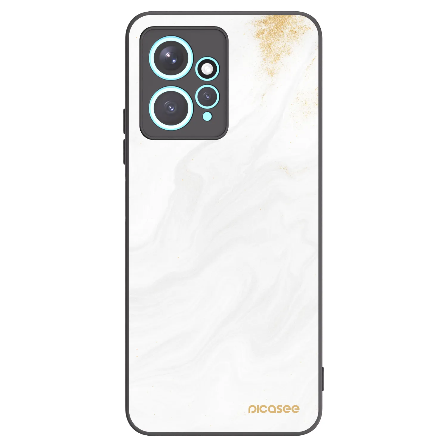 Picasee Μαύρη θήκη σιλικόνης για Xiaomi Redmi Note 12 4G - White
