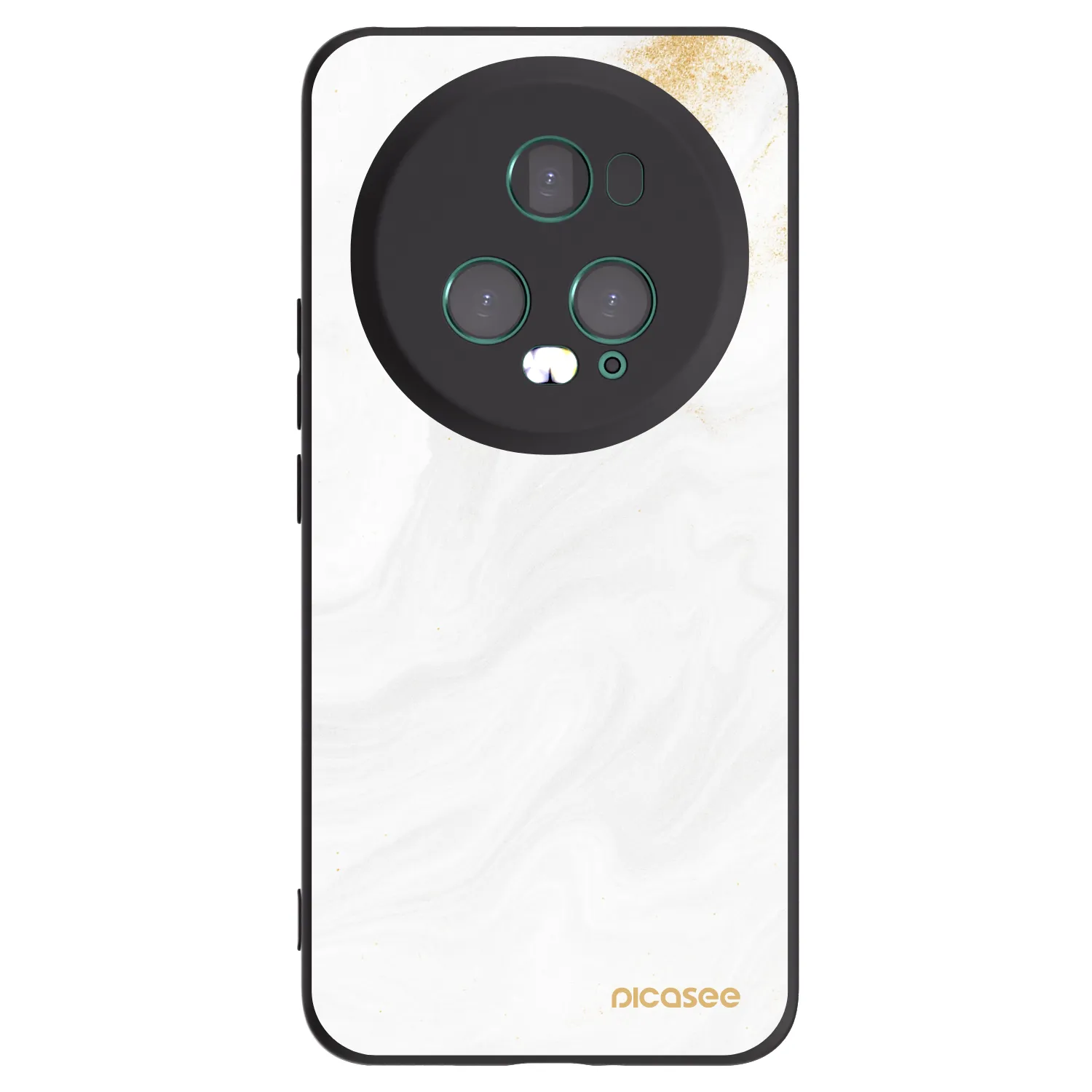 Picasee Μαύρη θήκη σιλικόνης για Honor Magic5 Pro - White